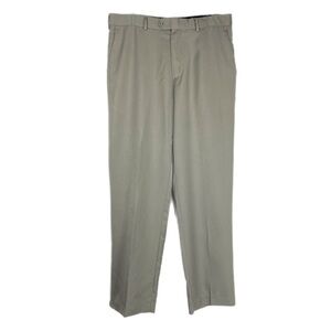 Gianfranco Ruffini Men’s Gray Pinstriped Dress Pants 34/32